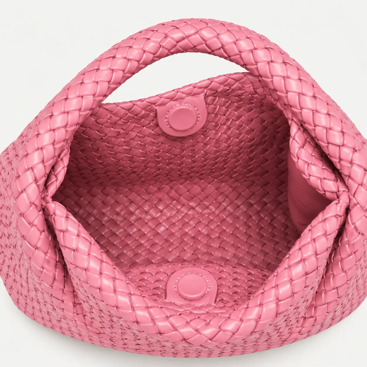 Woven Tote Bag for Women Large Woven Handbag Soft Leather Shoulder Bag Work Shopper Summer Beach Travel Tote Bag with Purse ROSE